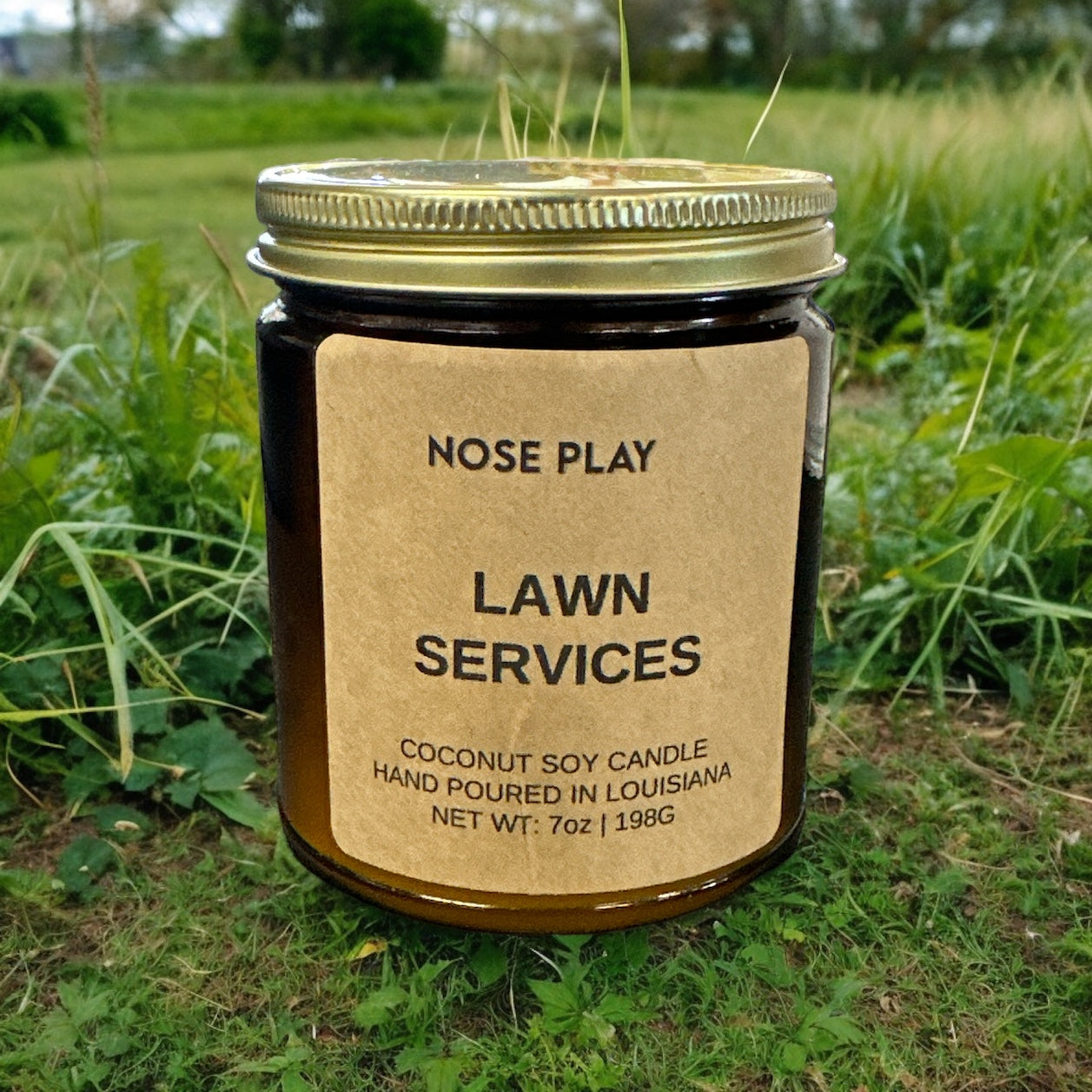 LAWN SERVICES CANDLE