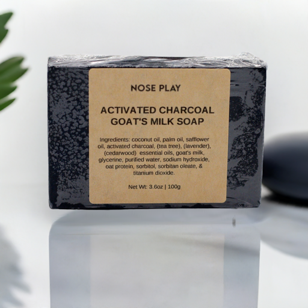 ACTIVATED CHARCOAL GOAT'S MILK BAR SOAP