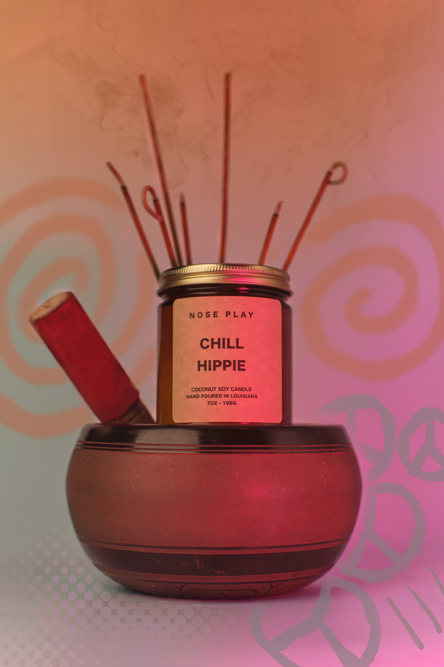 CHILL HIPPIE CANDLE