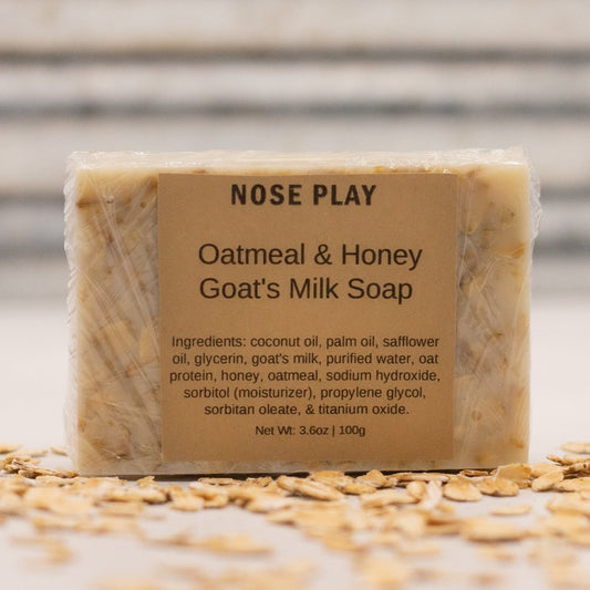 HONEY & OATMEAL GOAT'S MILK BAR SOAP