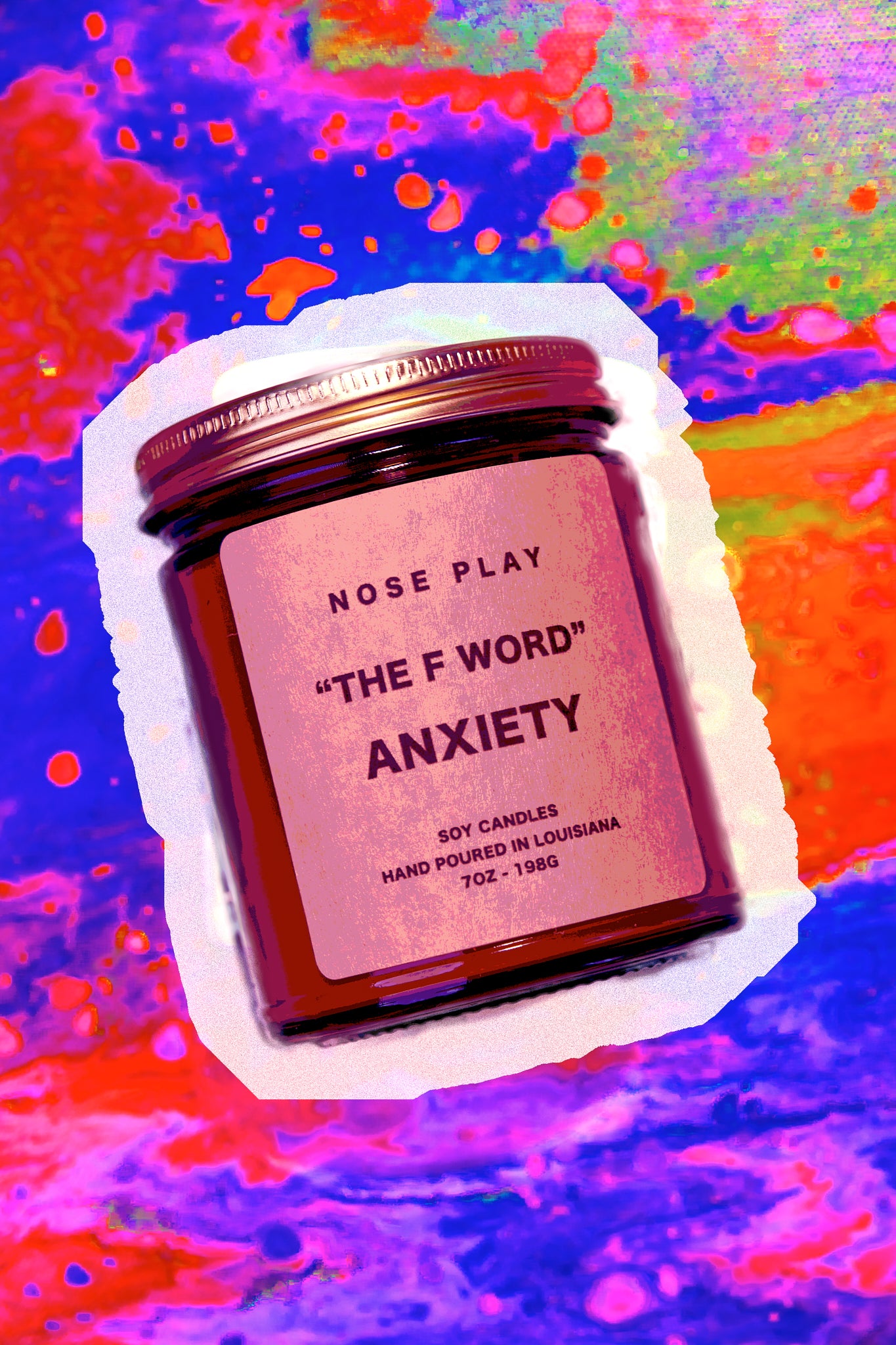 THE F WORD ANXIETY CANDLE